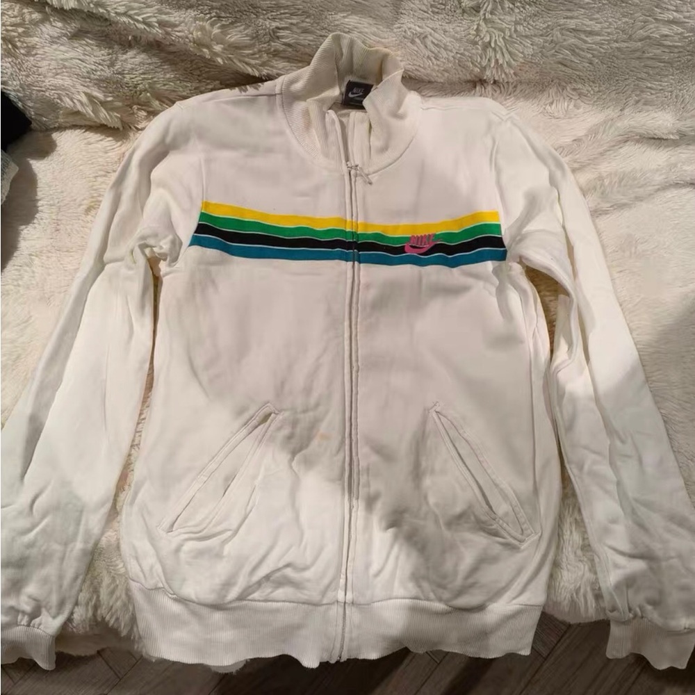 Nike Cream Zip-Up Jacket